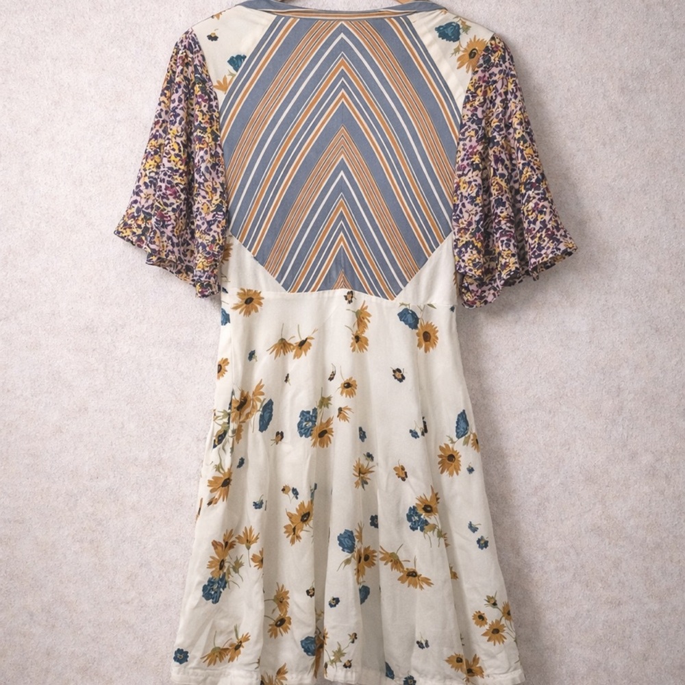 Free People Mix It Up Floral Mini Dress - Picture 3 of 3